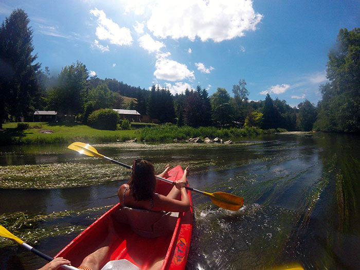 Descente de la Semois en canoé  kayak